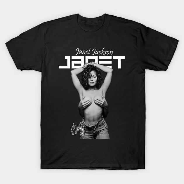 Janet Jackson Vintage Tour Concert T-Shirt by Evergreen Daily